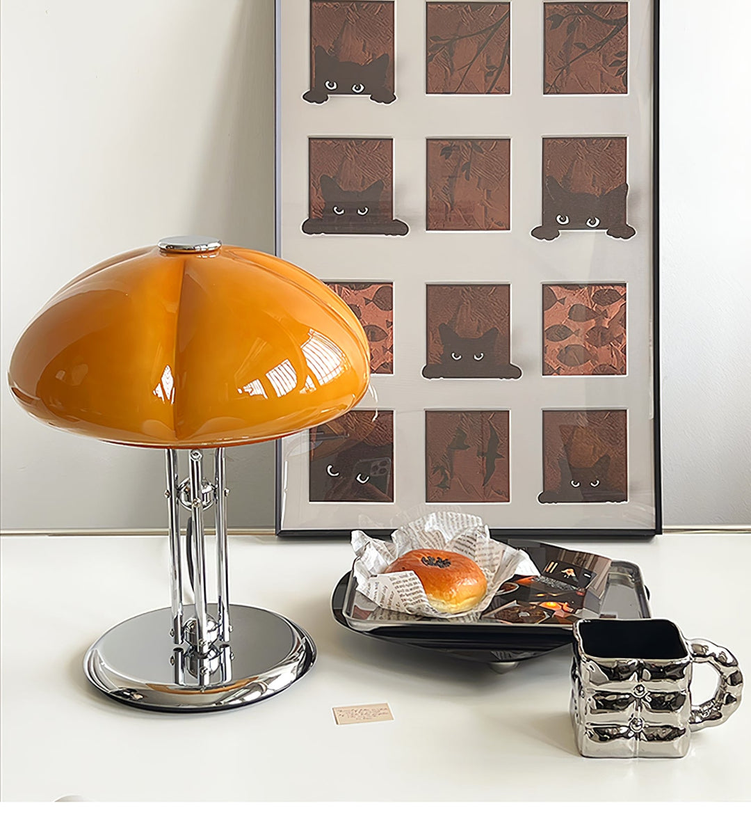 Svamp Bauhaus Bordslampa