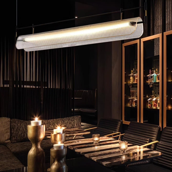 Linjära Strip Chandelier