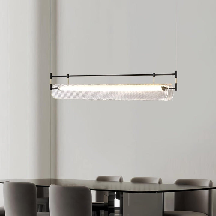 Linjära Strip Chandelier
