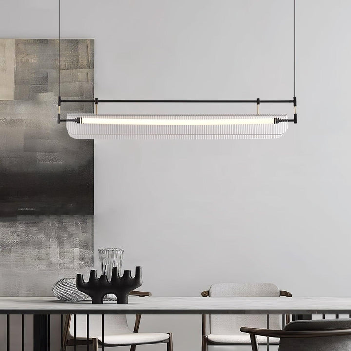 Linjära Strip Chandelier