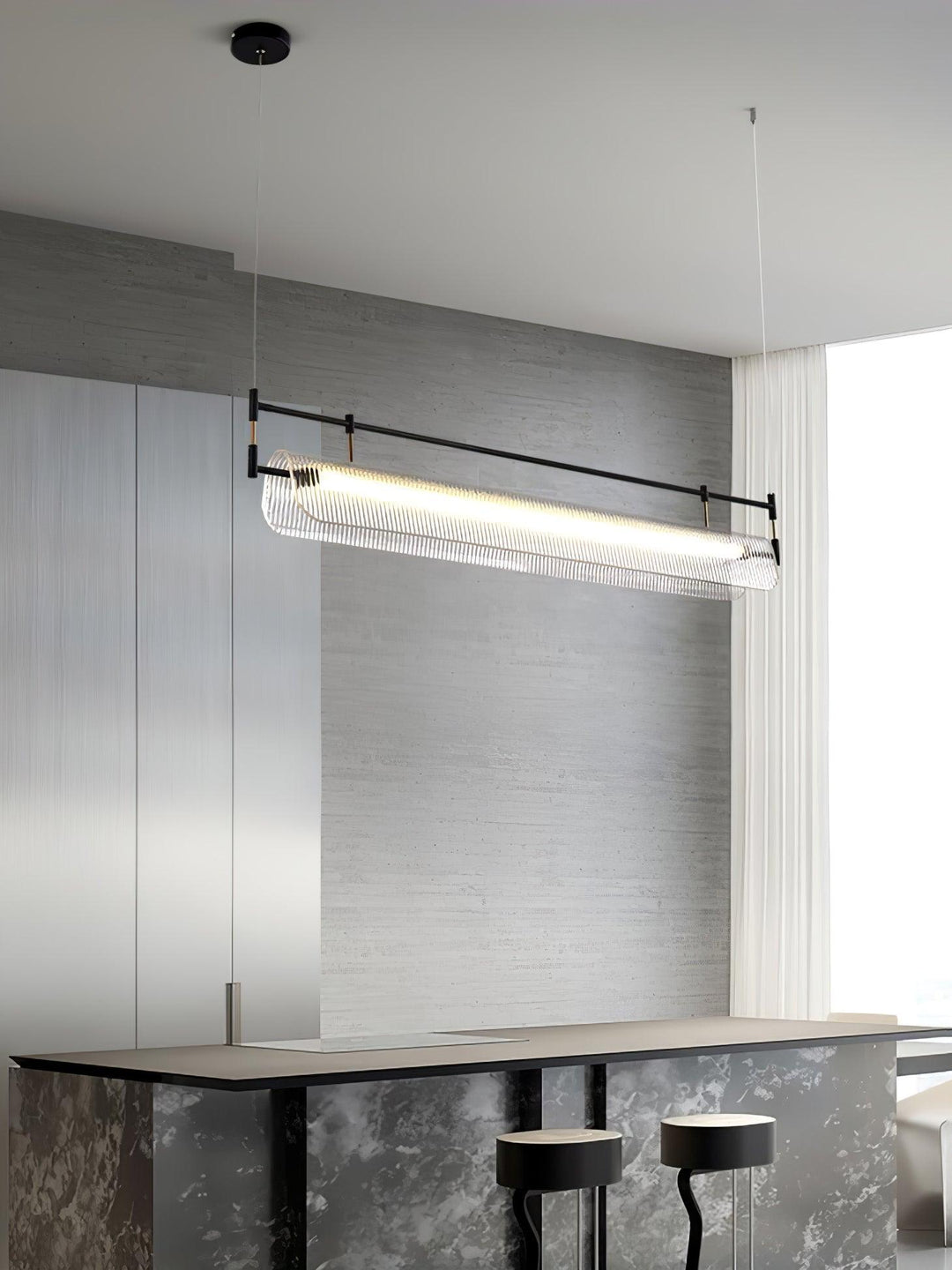 Linjära Strip Chandelier