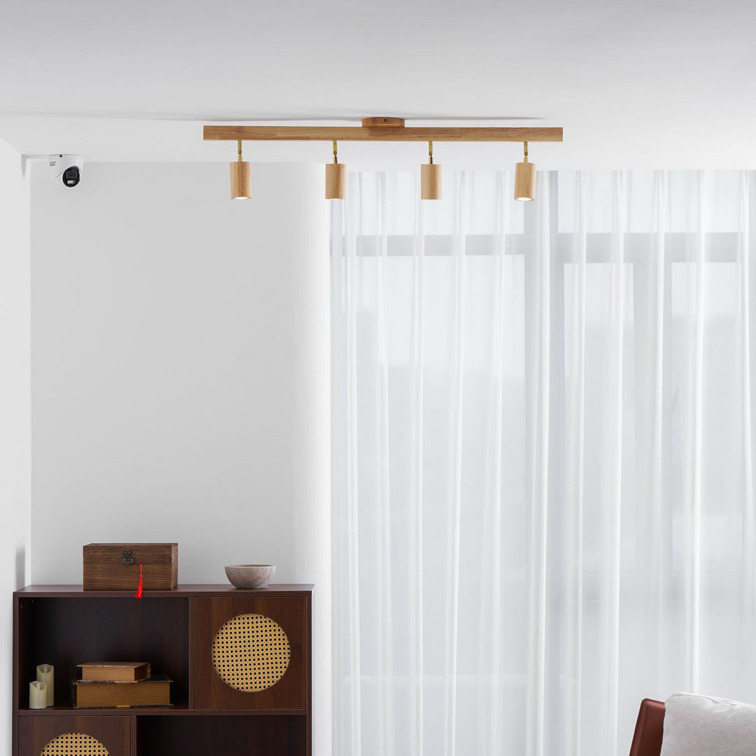 Naturlig Trästråle Spotlights