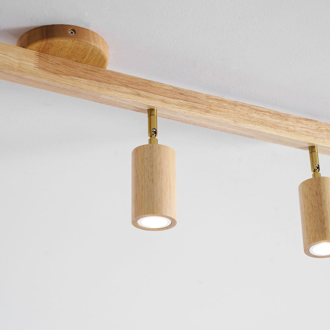 Naturlig Trästråle Spotlights