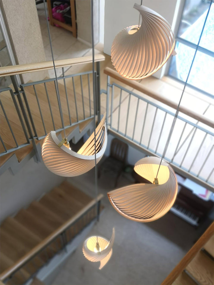 Nautilus Snäcka Hängande Lampa