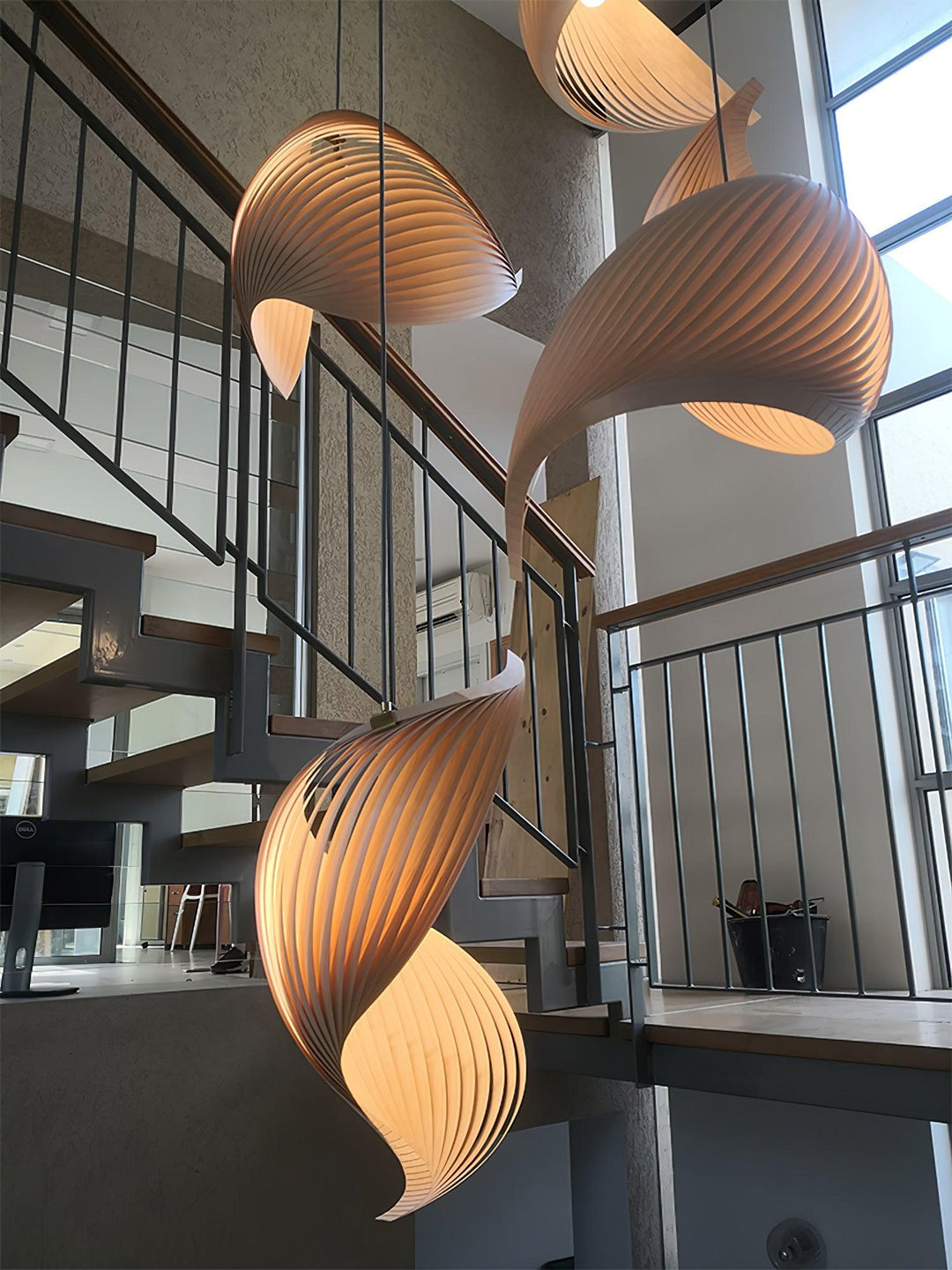 Nautilus Snäcka Hängande Lampa