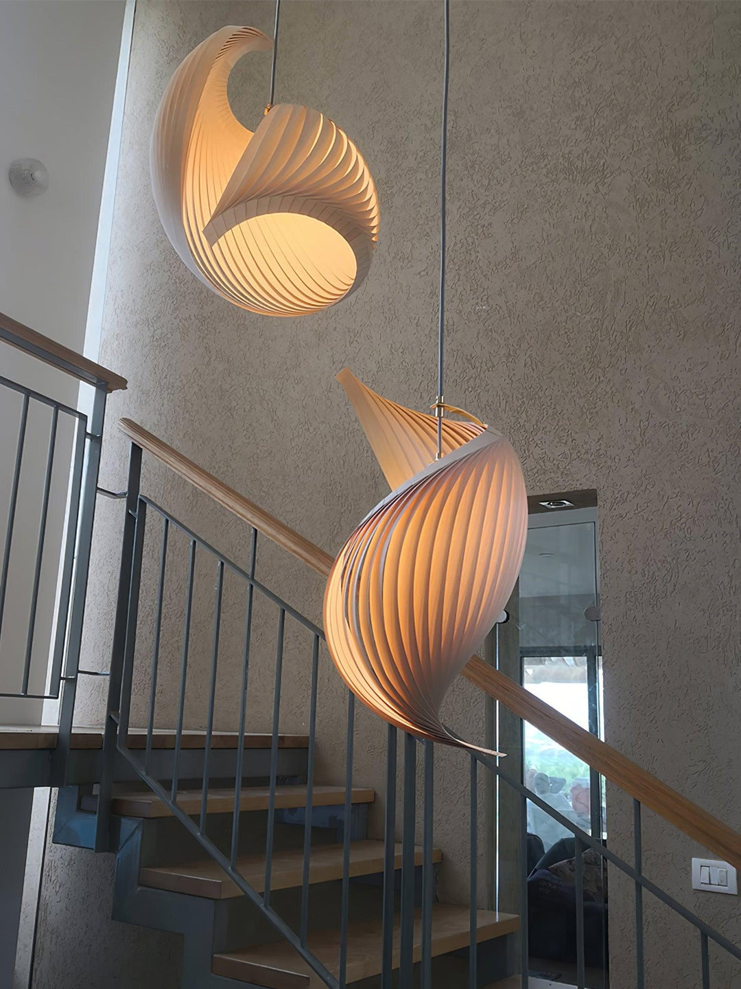 Nautilus Snäcka Hängande Lampa
