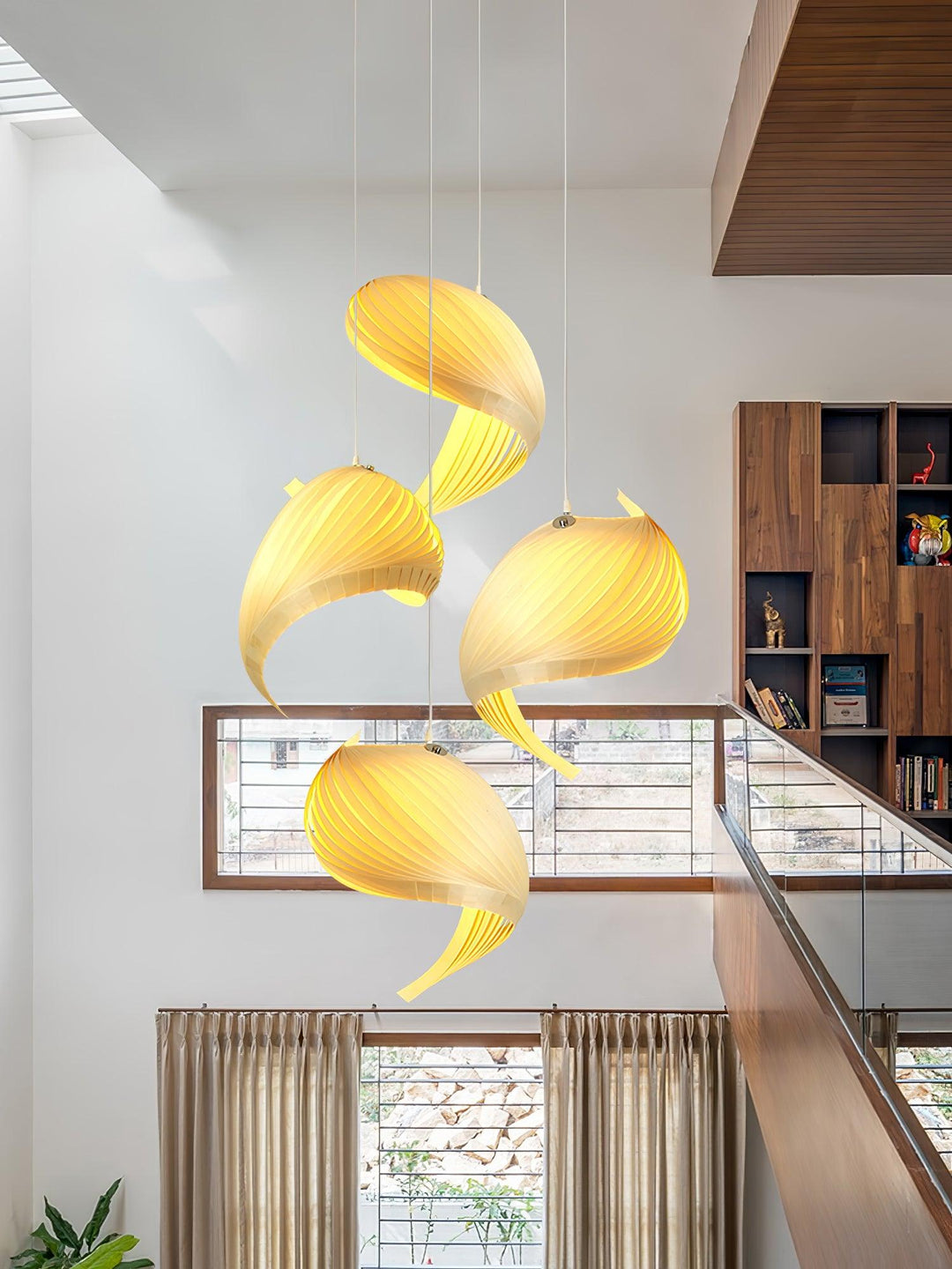 Nautilus Snäcka Hängande Lampa