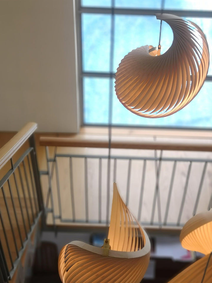 Nautilus Snäcka Hängande Lampa