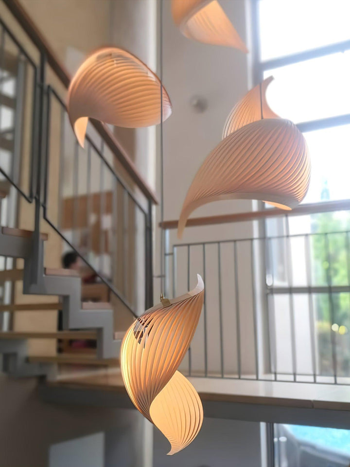 Nautilus Snäcka Hängande Lampa