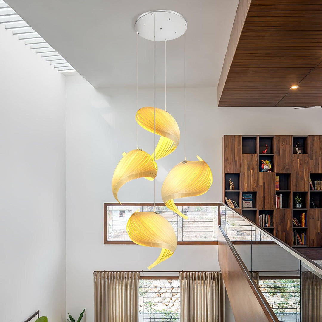 Nautilus Snäcka Hängande Lampa