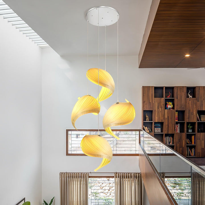 Nautilus Snäcka Hängande Lampa