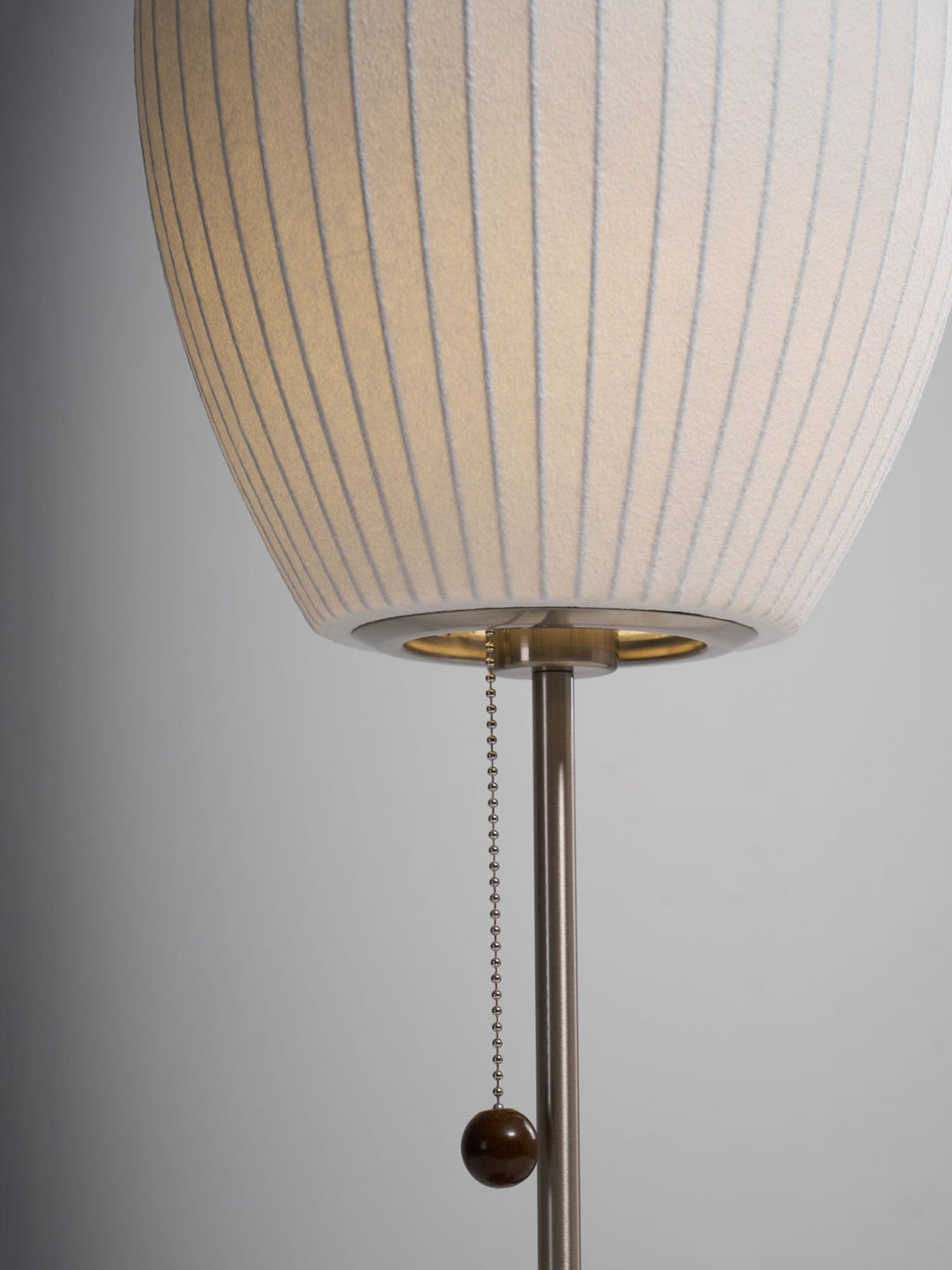 Faux Silk Bubble Bordslampa