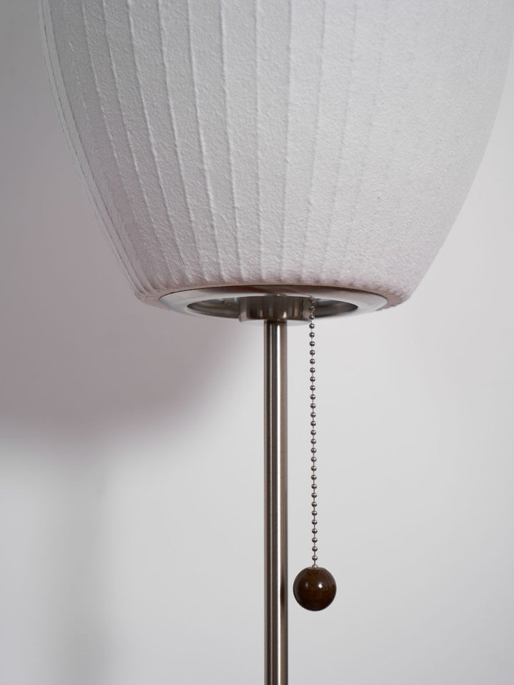 Faux Silk Bubble Bordslampa