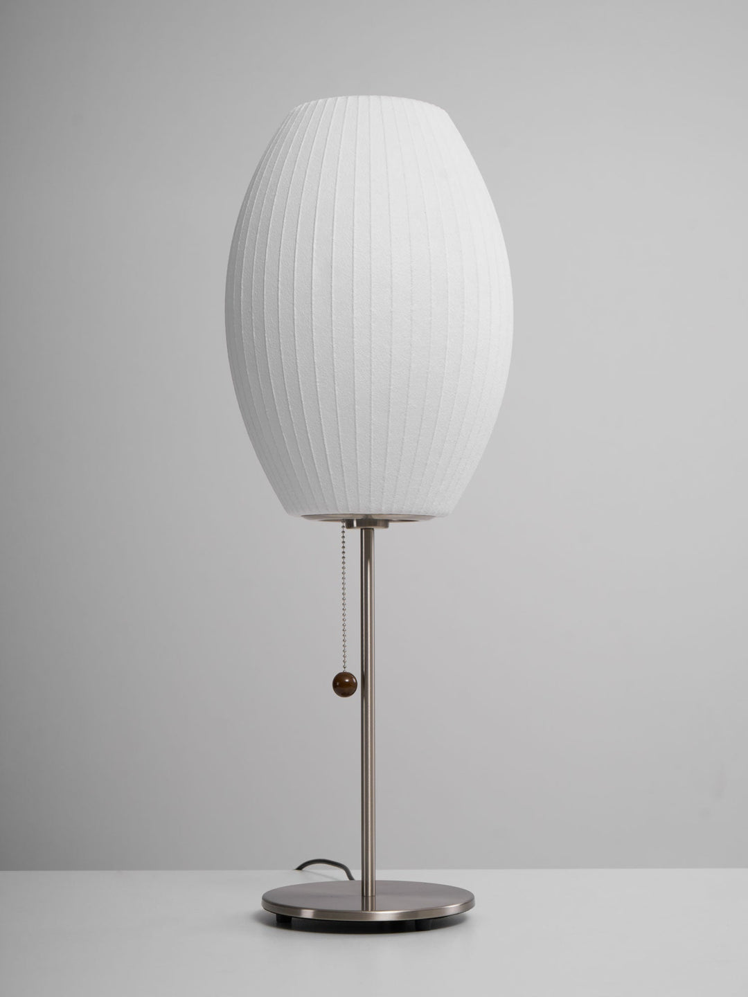 Faux Silk Bubble Bordslampa