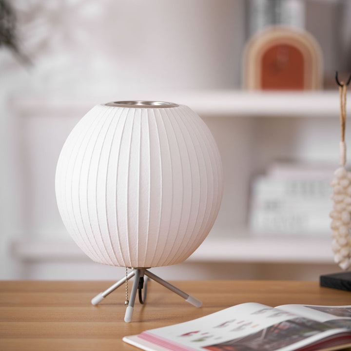 Tripod Bubble Table Lamp