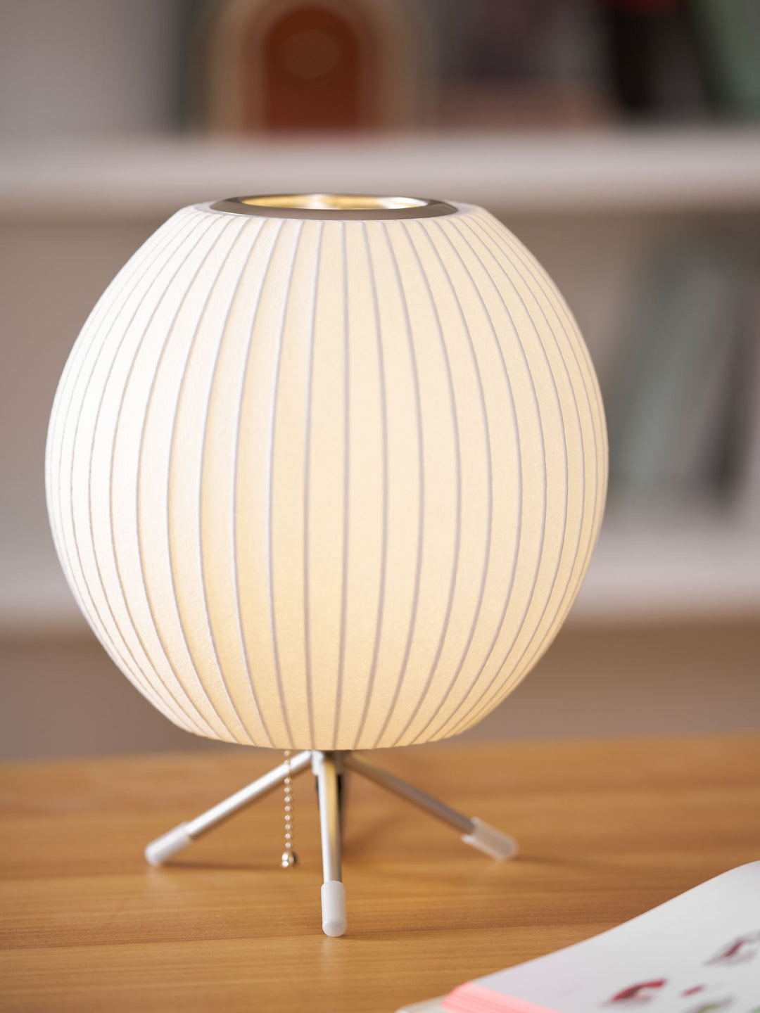 Tripod Bubble Table Lamp