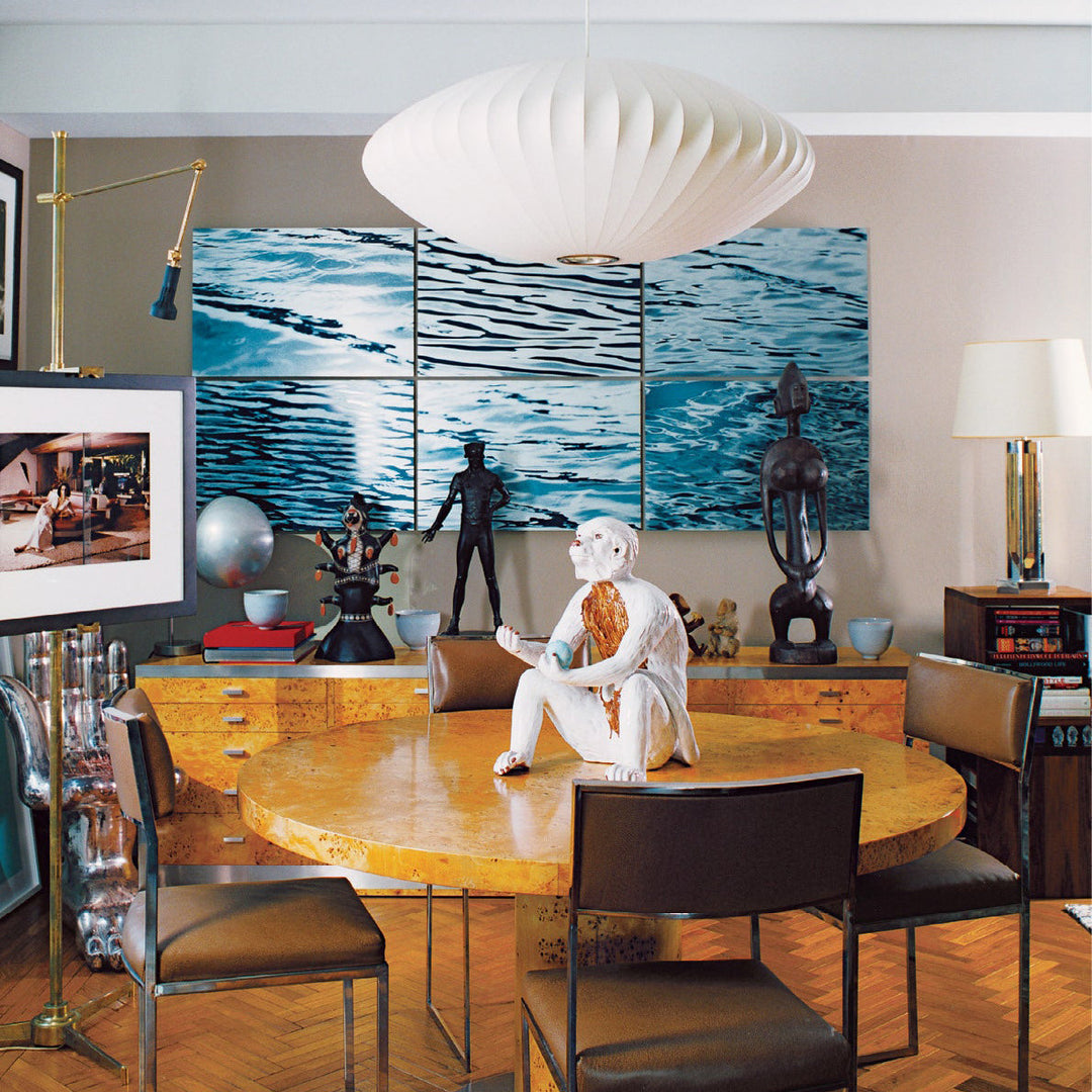 Bubble Swing Arm Pendant Lamp
