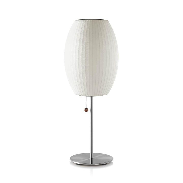 Faux Silk Bubble Bordslampa