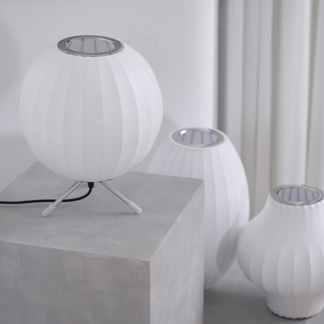 Tripod Bubble Table Lamp