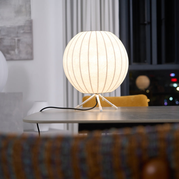 Tripod Bubble Table Lamp
