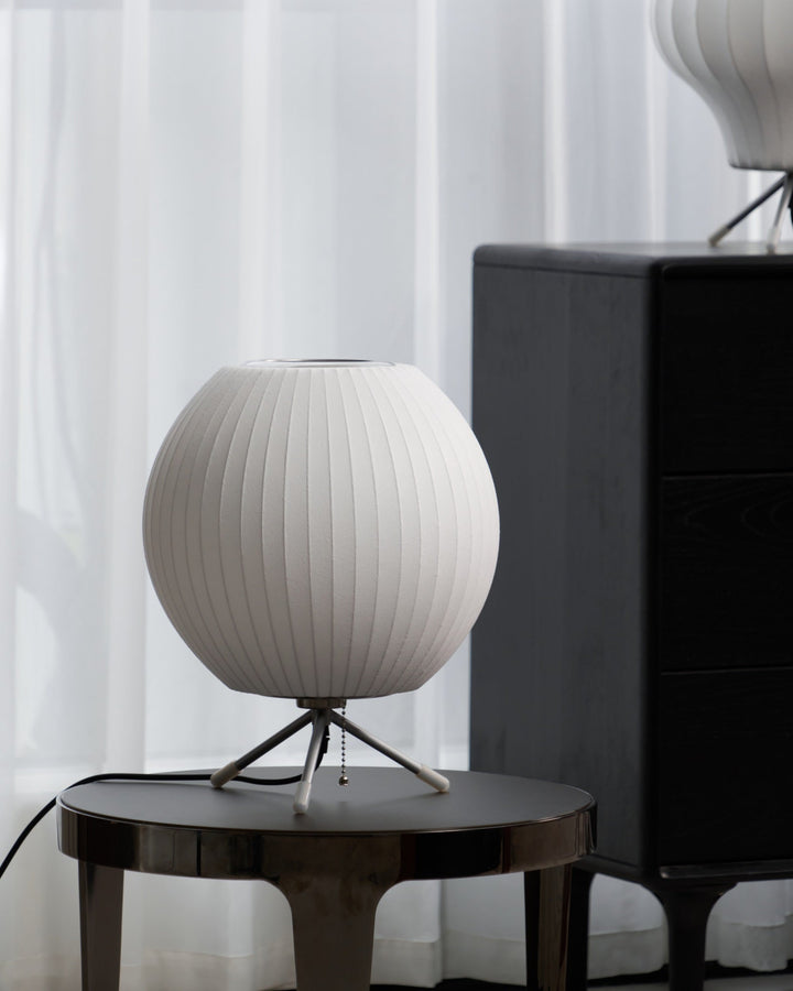 Tripod Bubble Table Lamp