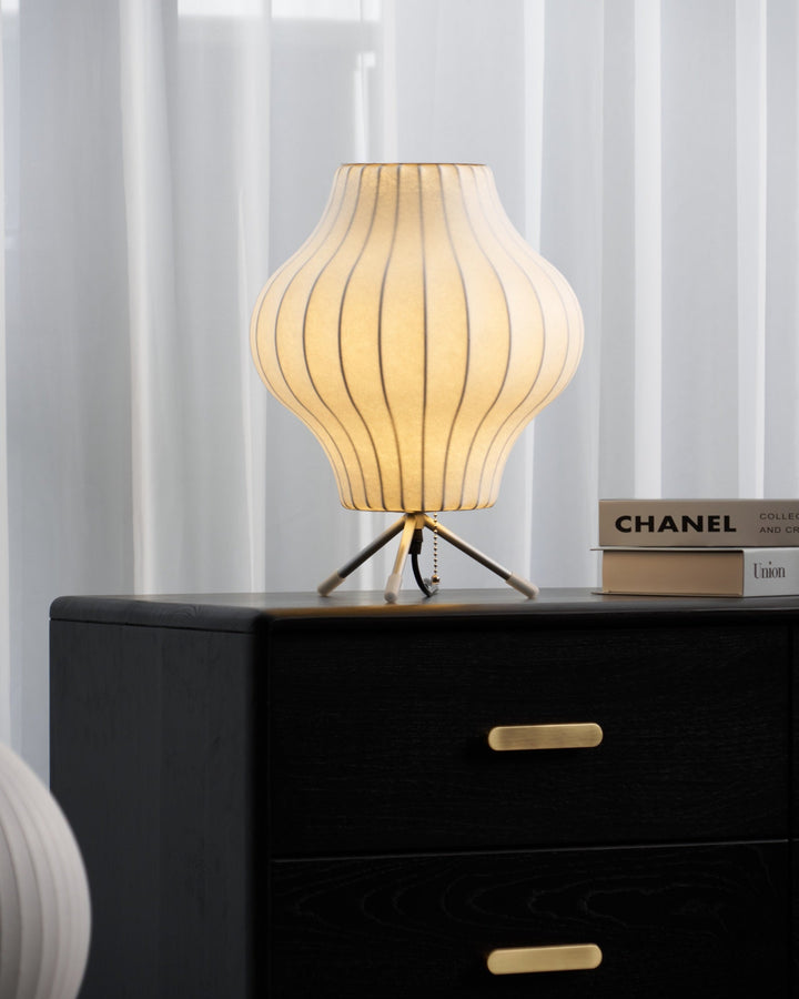 Tripod Bubble Table Lamp