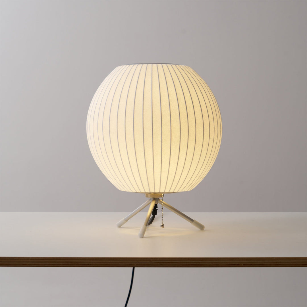 Tripod Bubble Table Lamp