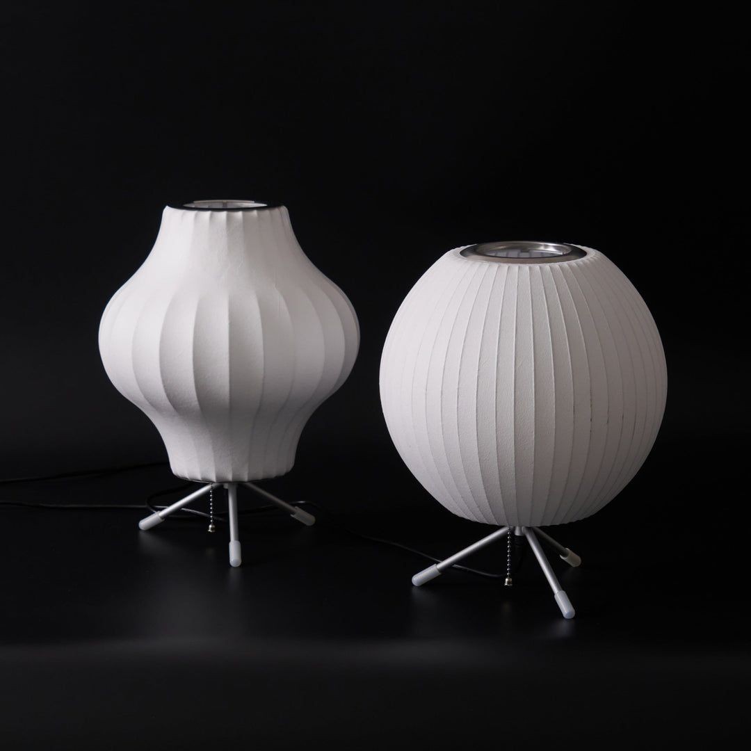 Tripod Bubble Table Lamp