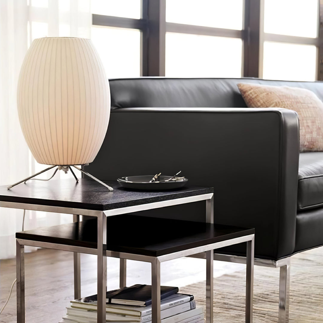 Tripod Bubble Table Lamp