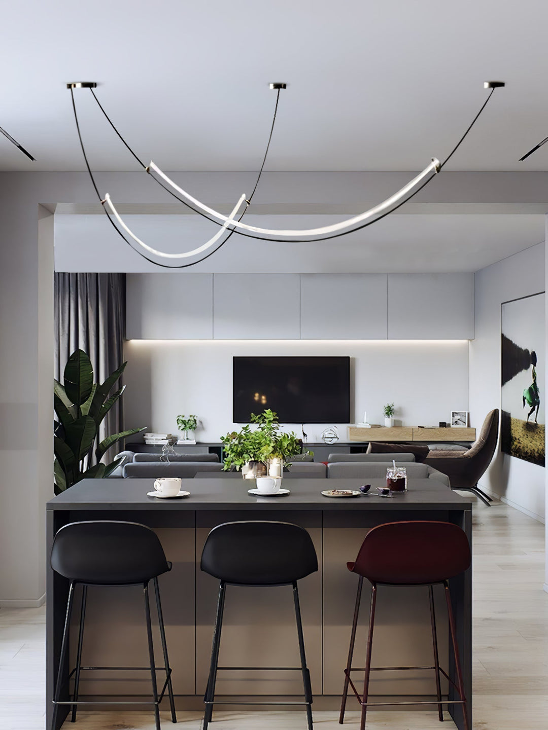 Neon Pendellampa
