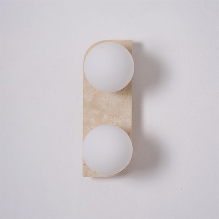 Elysian Travertine Vägglampa
