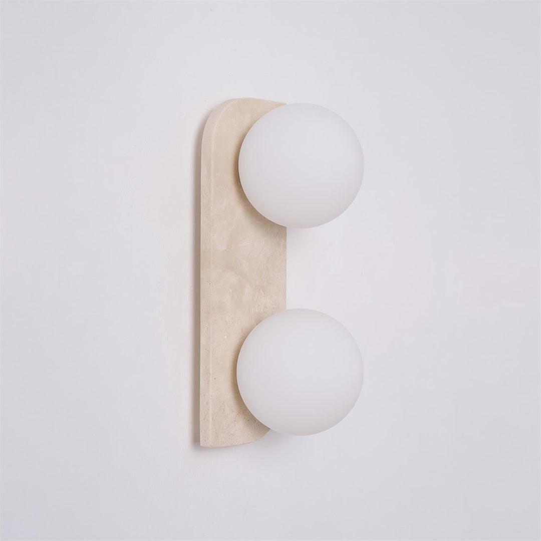Elysian Travertine Vägglampa