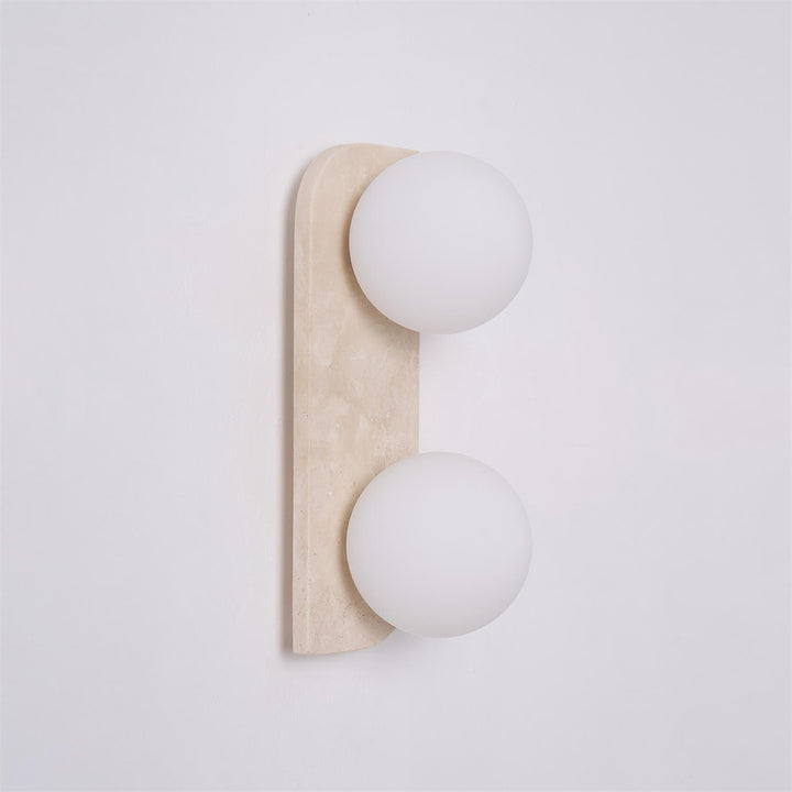 Elysian Travertine Vägglampa