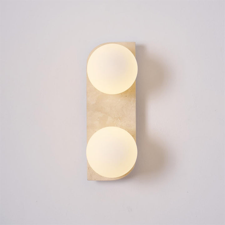 Elysian Travertine Vägglampa