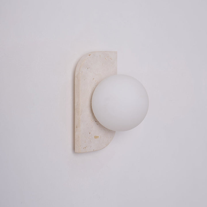 Elysian Travertine Vägglampa