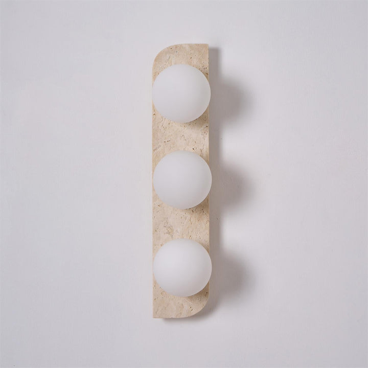 Elysian Travertine Vägglampa