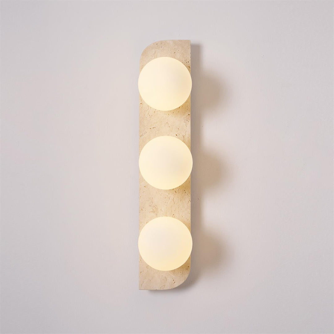 Elysian Travertine Vägglampa