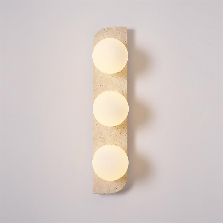 Elysian Travertine Vägglampa