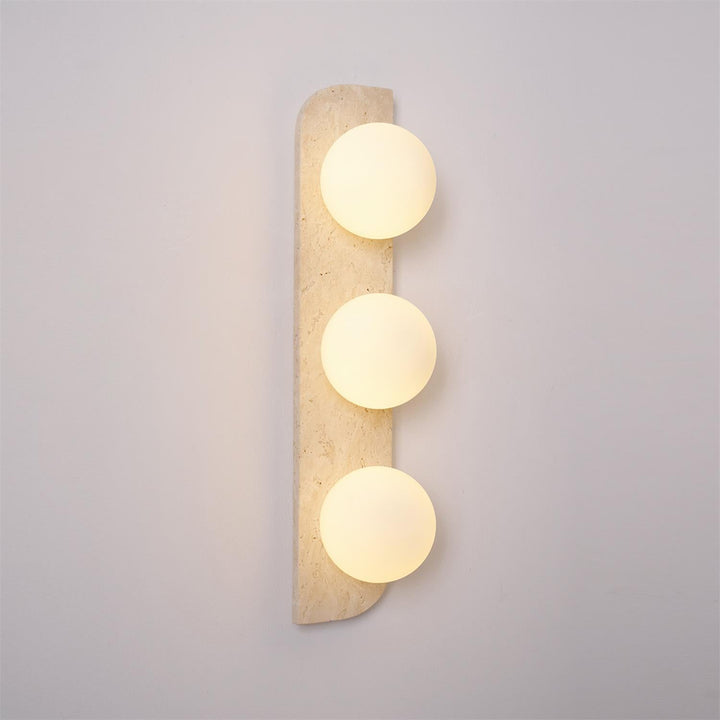 Elysian Travertine Vägglampa