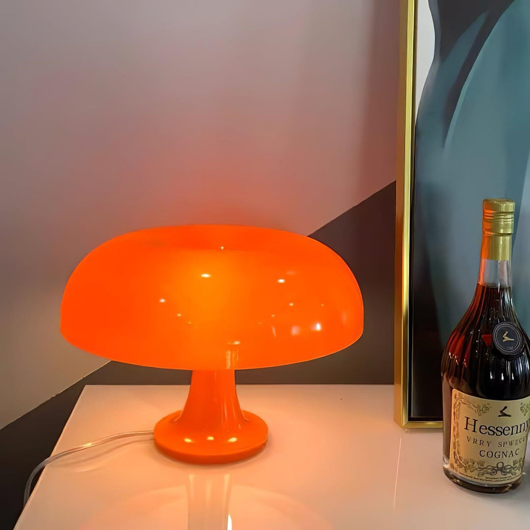 Svampens Lekfulla Bordslampa