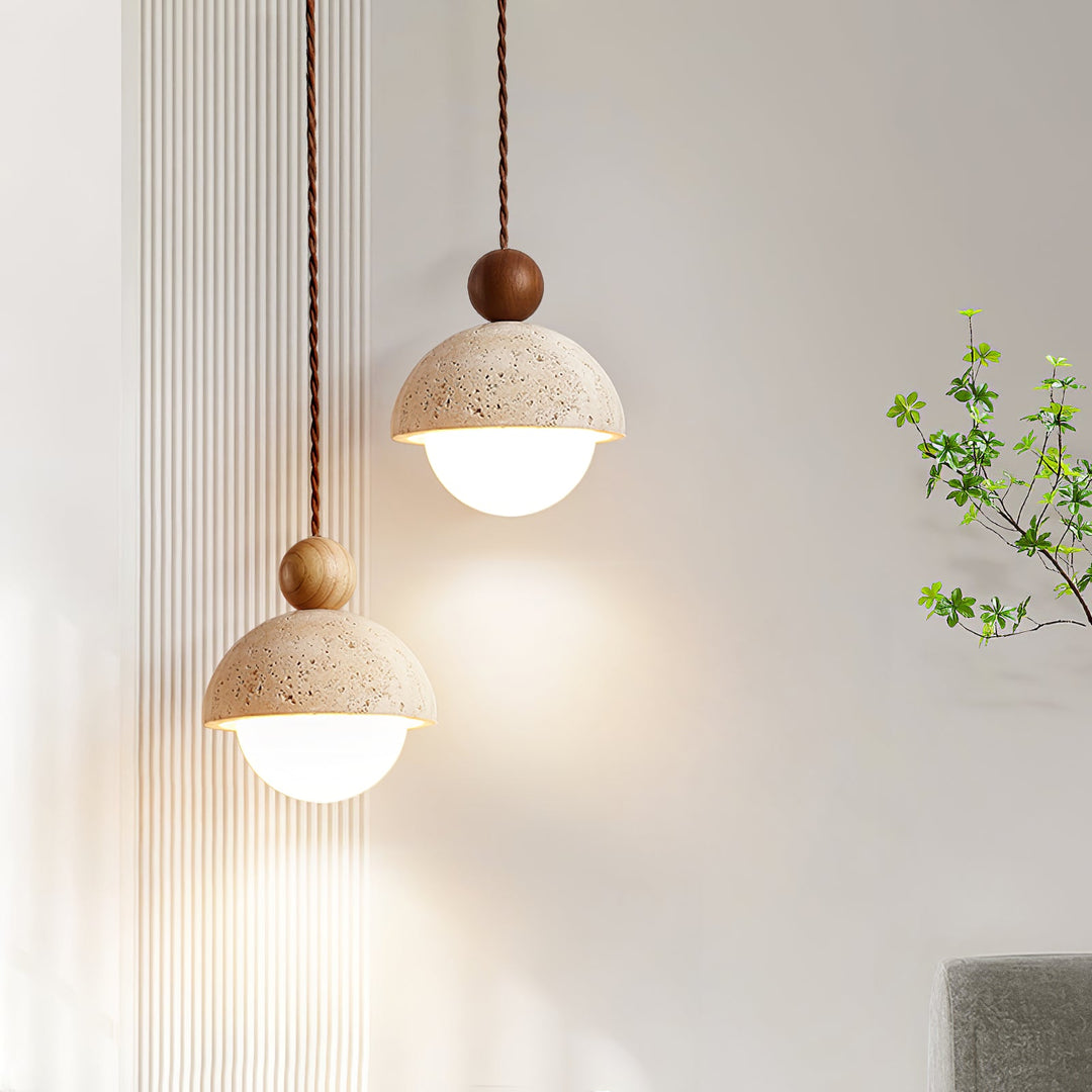 Niva Travertine Hänglampa