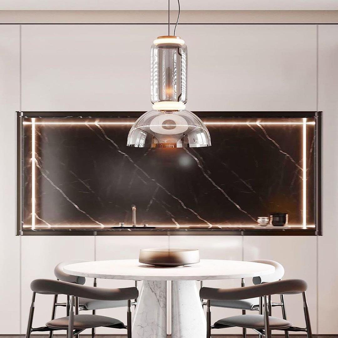 Cylindrisk LED Hänglampa