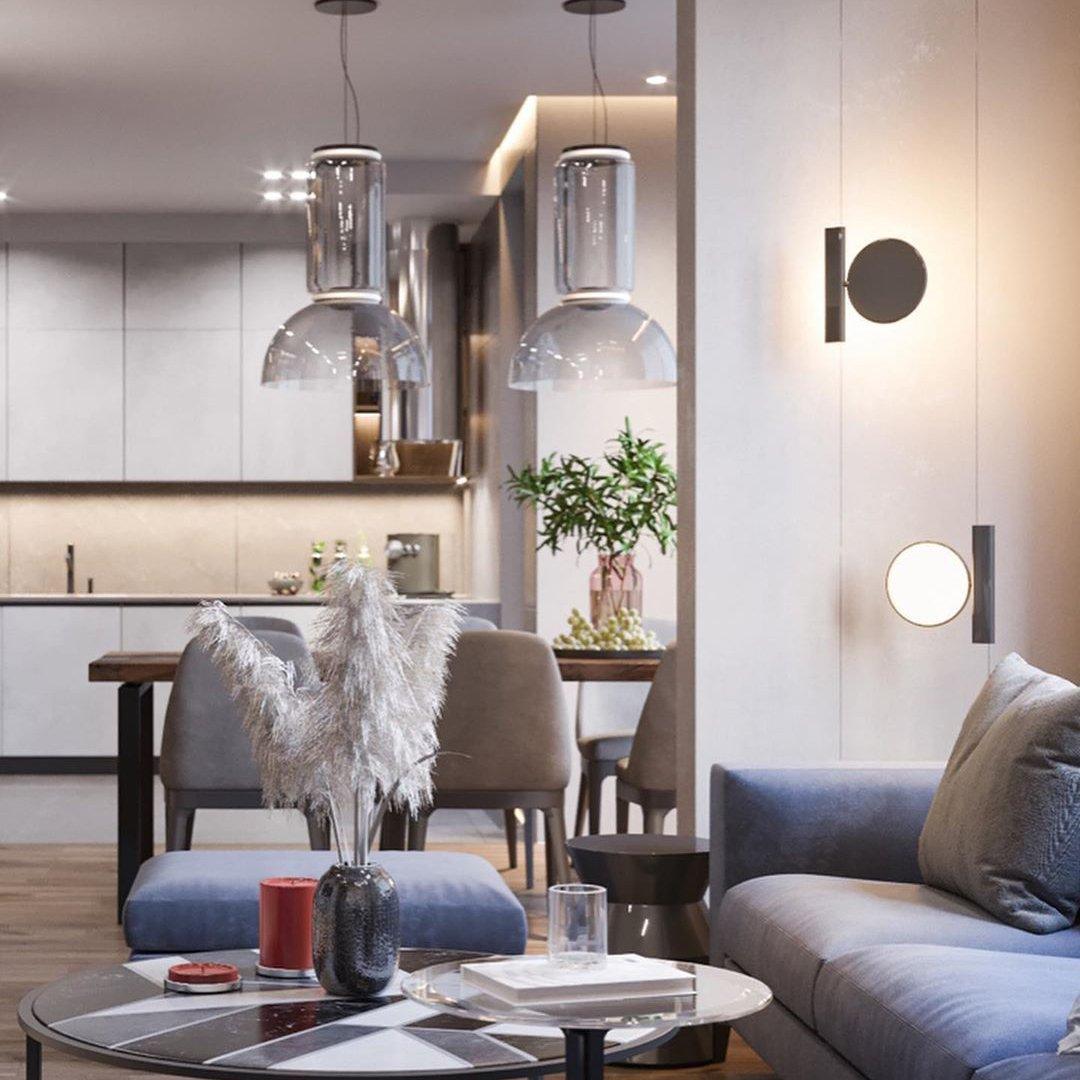 Cylindrisk LED Hänglampa