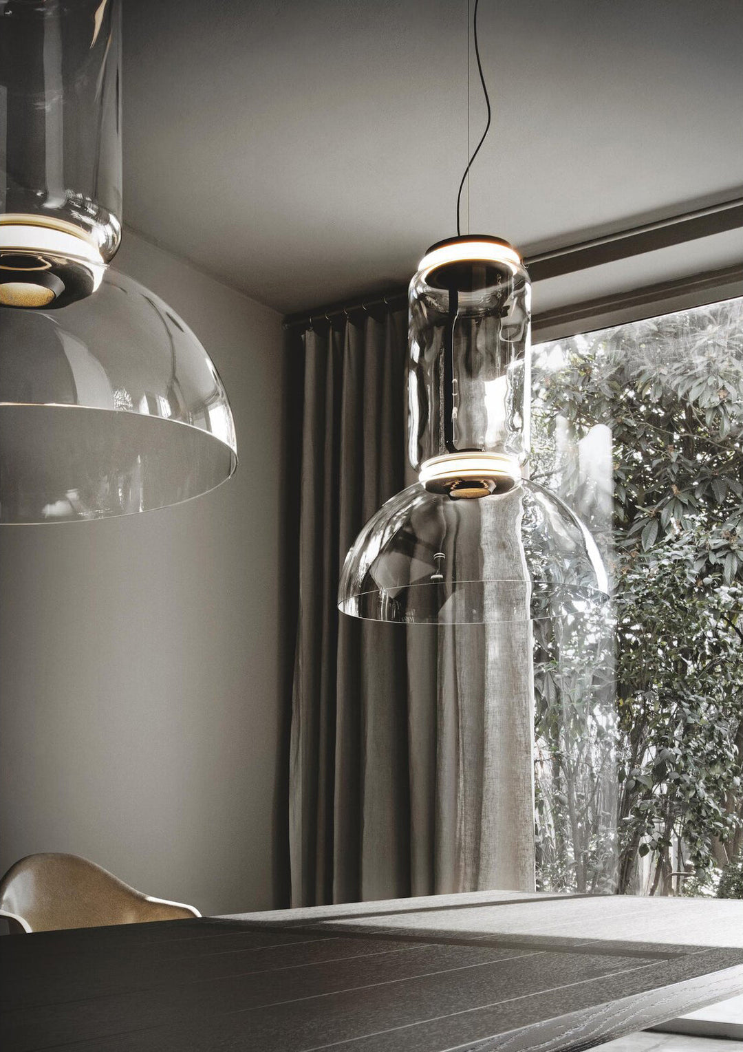 Cylindrisk LED Hänglampa
