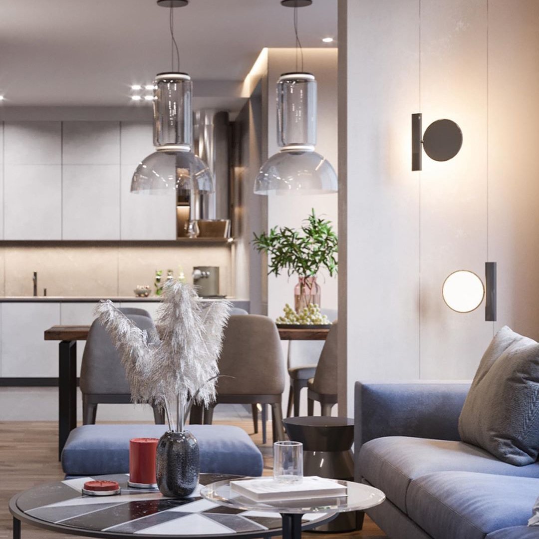 Cylindrisk LED Hänglampa