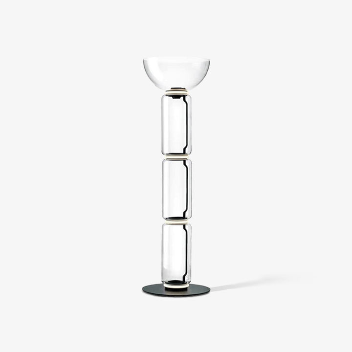 Bambu Glas Golvlampa