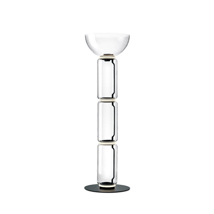 Bambu Glas Golvlampa