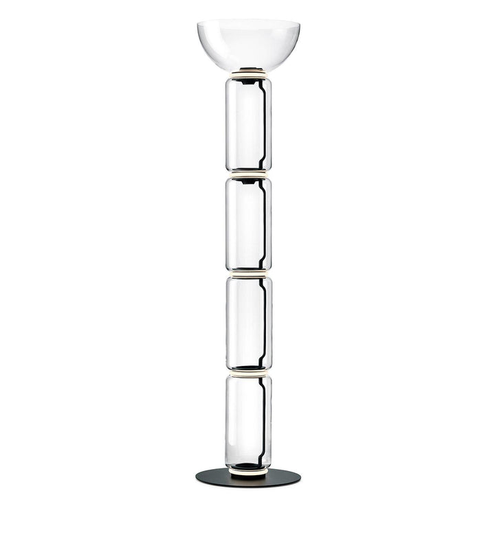 Bambu Glas Golvlampa