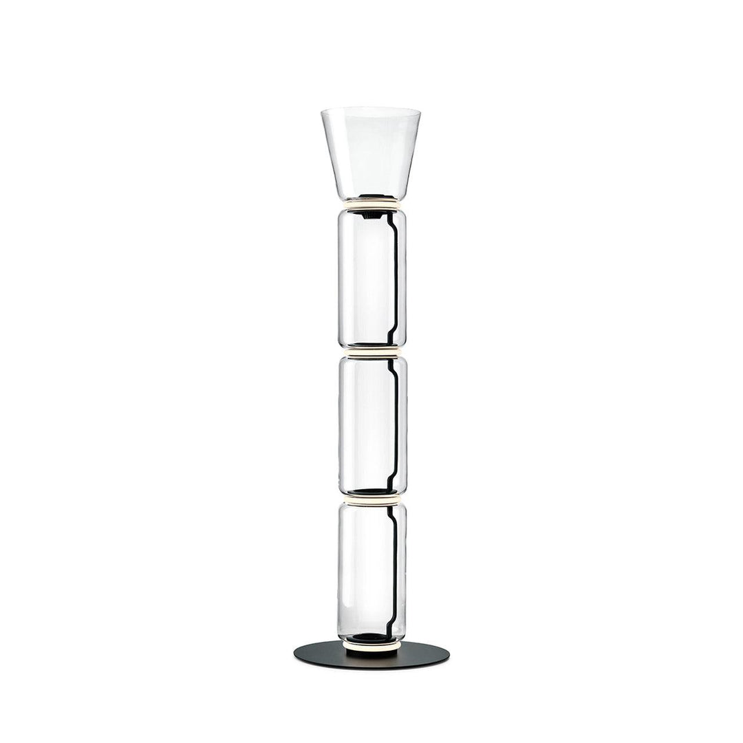 Bambu Glas Golvlampa
