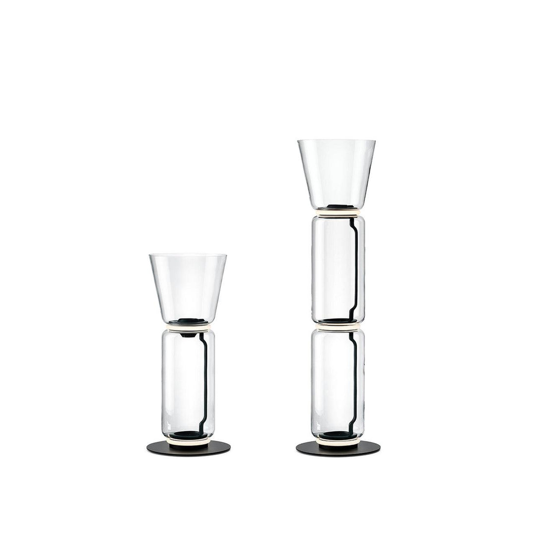 Bambu Glas Golvlampa